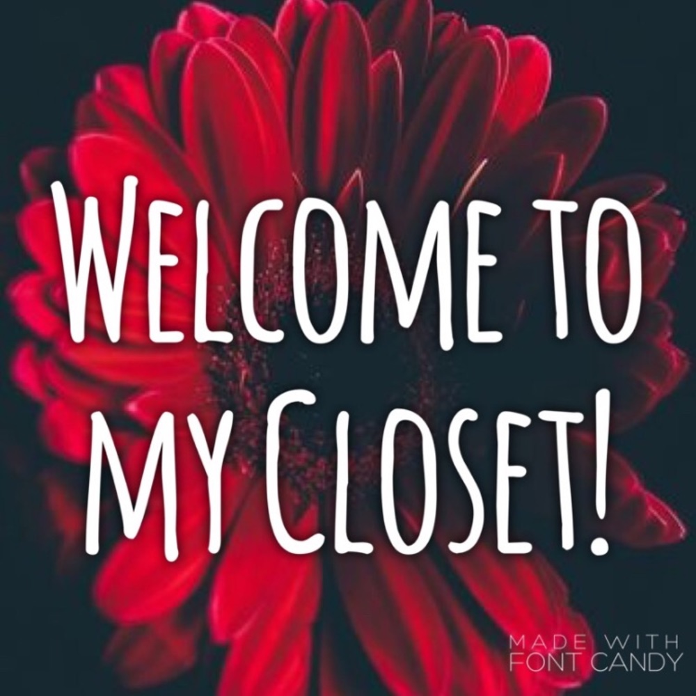 Welcome to my closet!